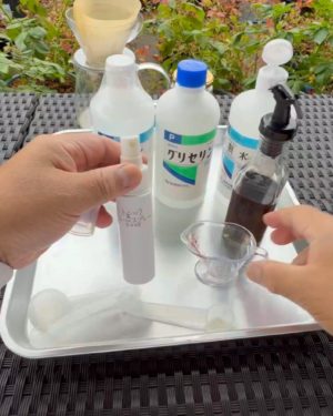 ラベンダートニックボトル詰め