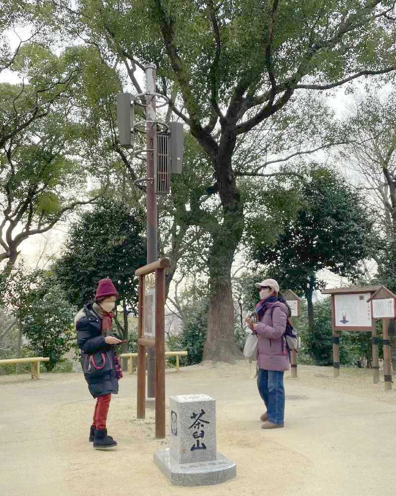 茶臼山古戦場跡の山頂