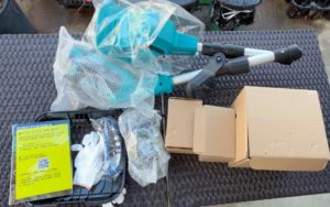 電動耕運機開梱