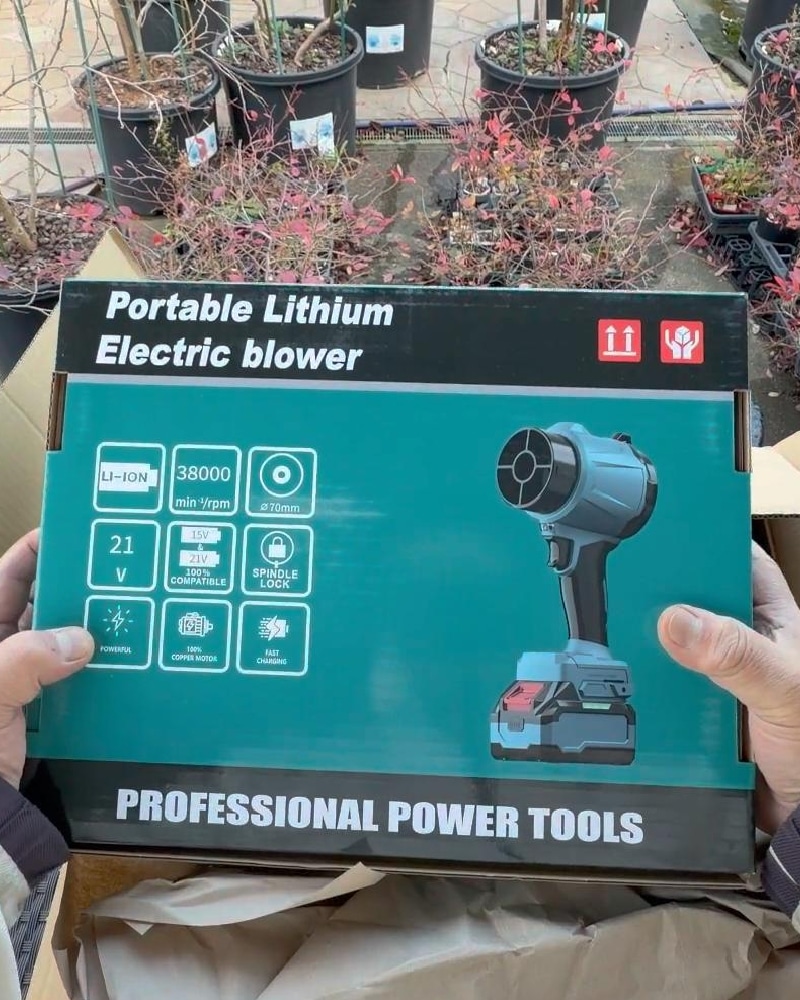 充電式ハンディブロワーパッケージ